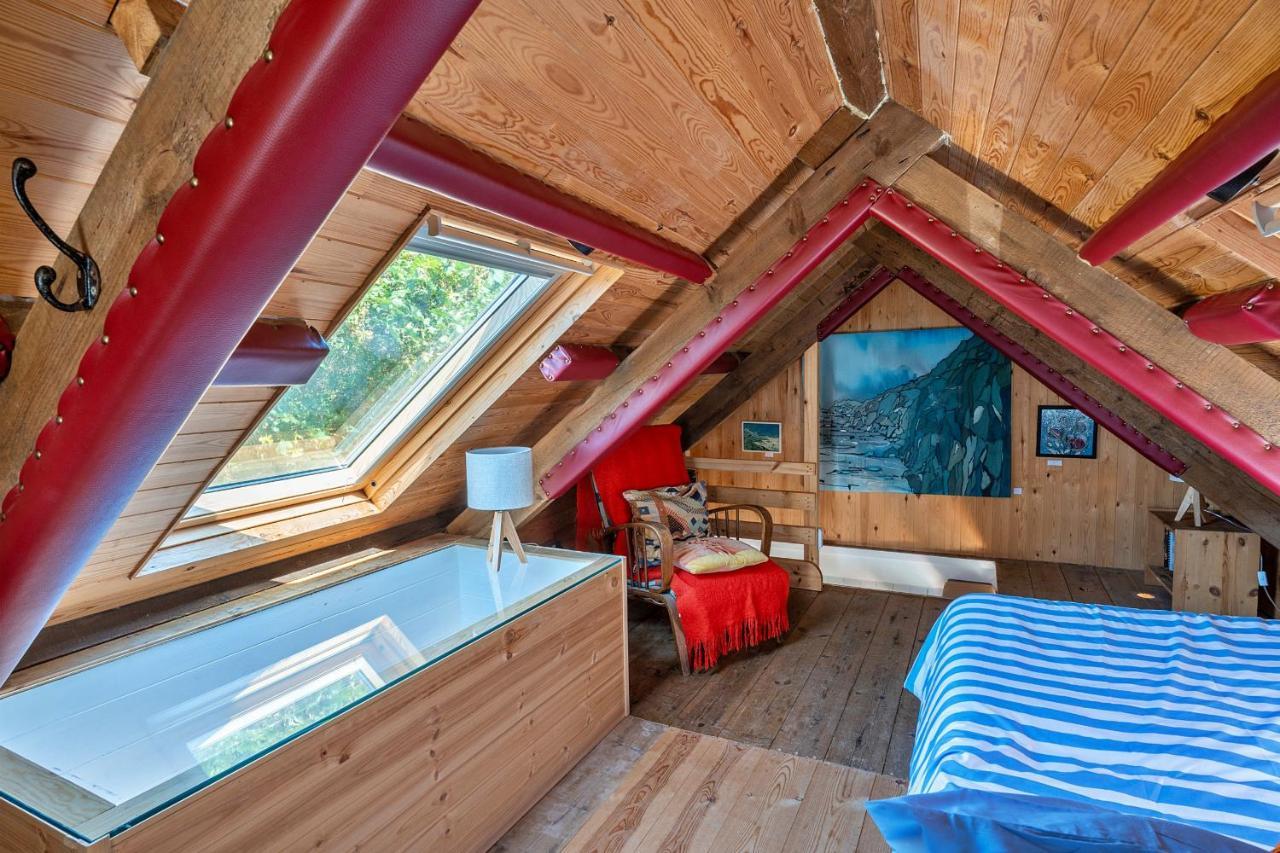 Finest Retreats - The Watchtower At Western Watch Lower Boscaswell 外观 照片
